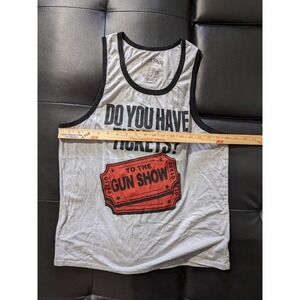 The Gun Show, Men's‎ Sleeveless Shirt Gray M
